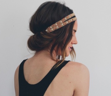 Headbands are the perfect accessory for summer hairstyles.